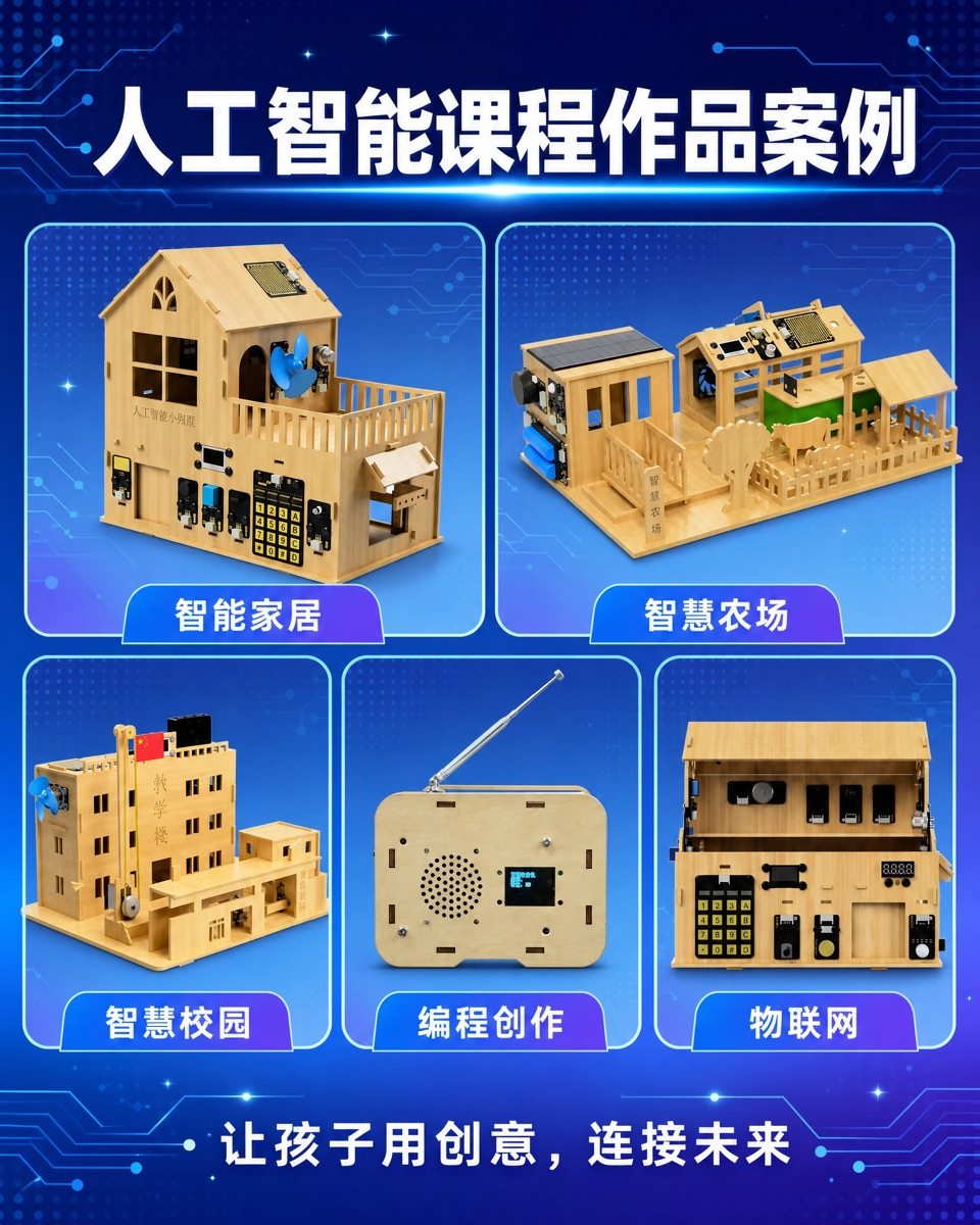 人工智能课程作品案例展示合集